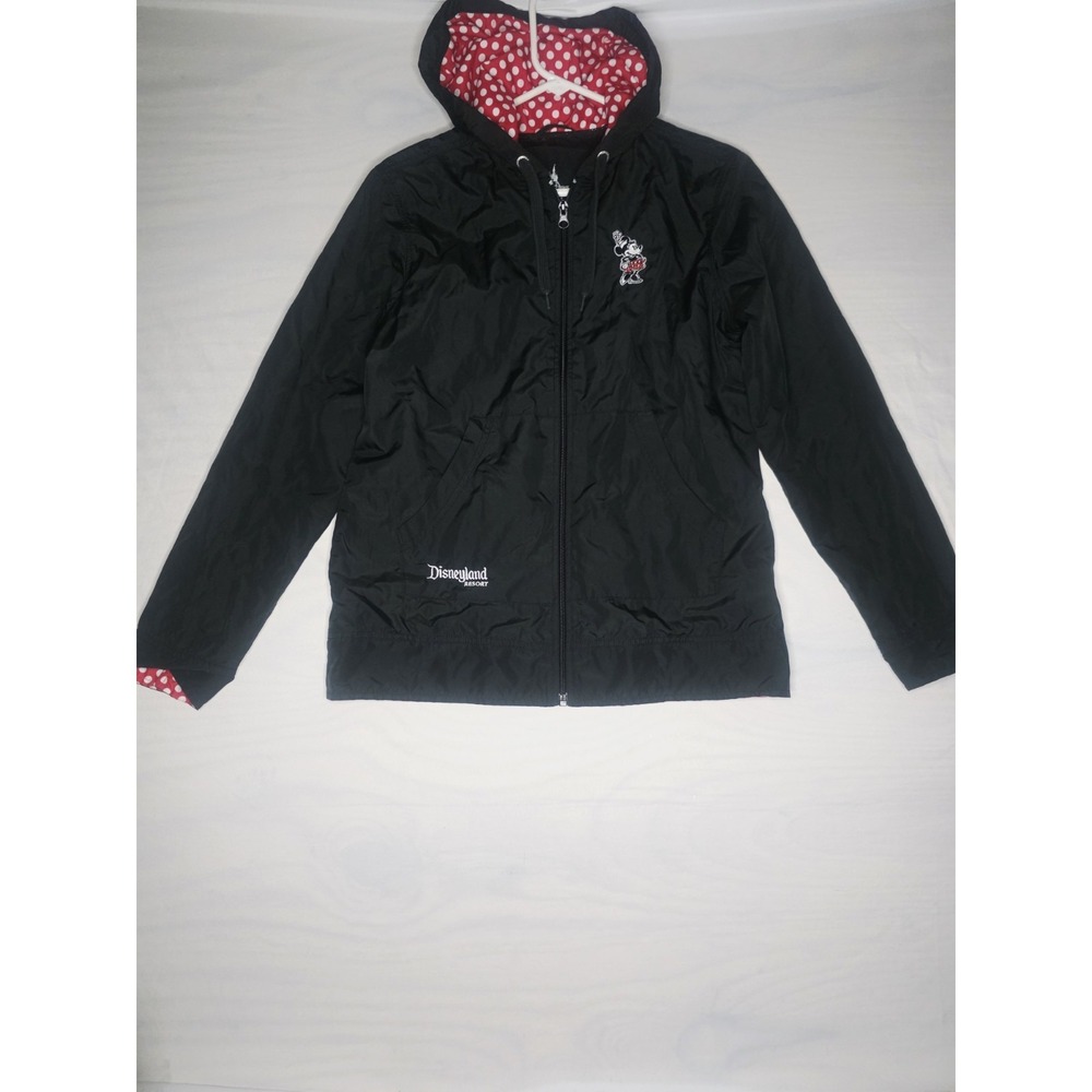 Disney Parks Minnie Mouse Hooded Wind/Rain Jacket Women's X- Small